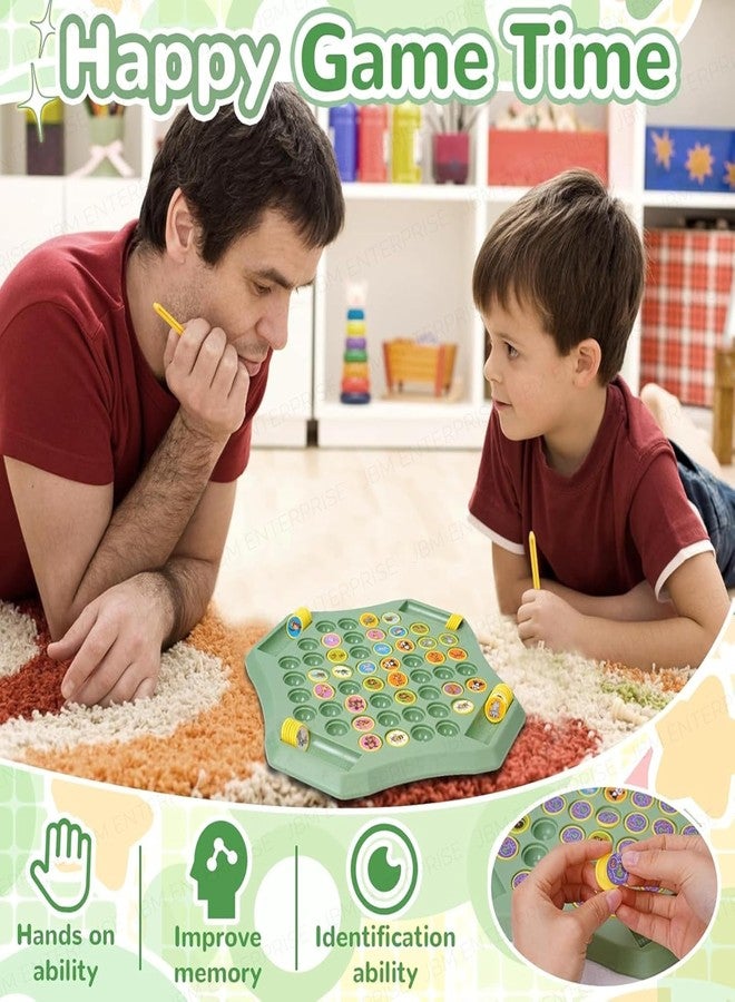 FEDDE Animal Memory Flip Chess Game - Montessori Matching Puzzle Board for Kids | Fun & Educational Travel Game for Toddlers, Preschoolers & Kindergarten Learning Activities | Gift for All - Image 5
